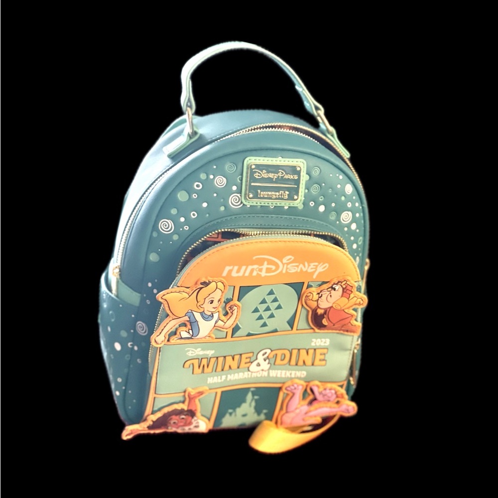 2023 Loungefly Disney runDisney Wine & Dine Marathon Mini Backpack